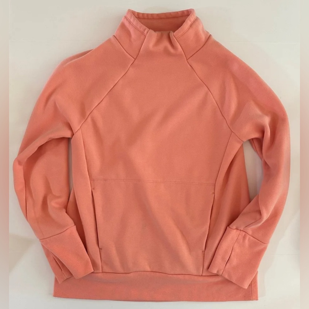 Fabletics Peach Zaylee Funnel Neck Long Sleeve Tunic size Small - Picture 6 of 12